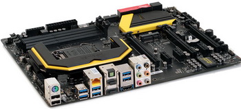 MSI Z87 MPower board received 16-phase power system processor